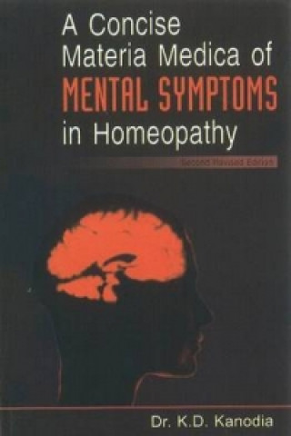 Book Concise Materia Medica of Mental Symptoms in Homeopathy K. D. Kanodia