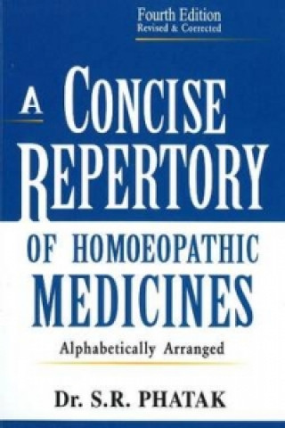 Könyv Concise Repertory of Homeopathic Medicines S. R. Phatak