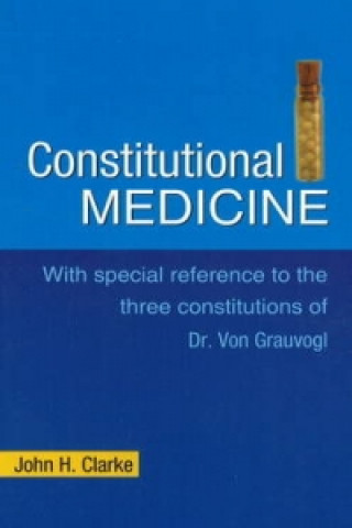 Book Consitutional Medicine John H. Clarke