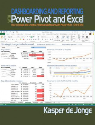 Kniha Dashboarding and Reporting with Power Pivot and Excel Kasper de Jonge