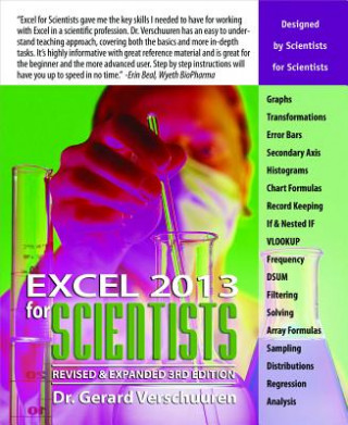 Carte Excel 2013 for Scientists Dr. Gerard Verschuuren