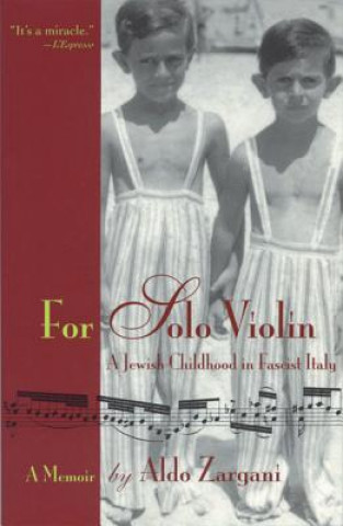 Kniha For Solo Violin Aldo Zargani