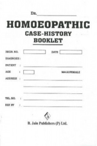 Carte Homoeopathic Case History Booklet 