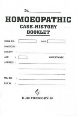 Buch Homoeopathic Case History Booklet 