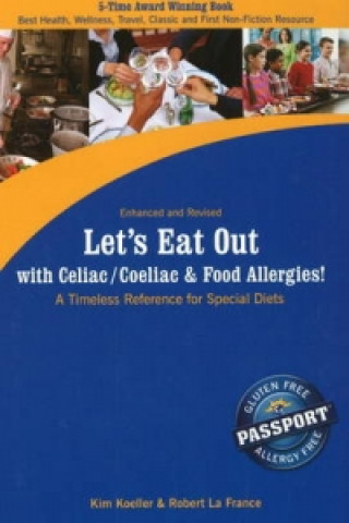 Carte Let's Eat Out with Celiac / Coeliac & Food Allergies! Robert France