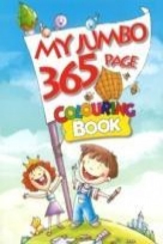 Книга My Jumbo 365 Page Colouring Book B. Jain Publishers