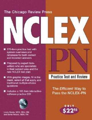 Kniha Chicago Review Press NCLEX-PN Practice Test and Review Berta Roland