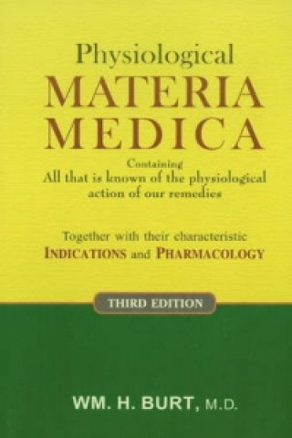 Book Physiological Materia Medica Burt