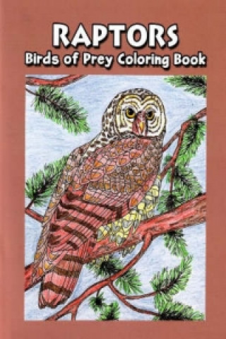 Книга Raptors - Birds of Prey Coloring Book Hancock House Publishers