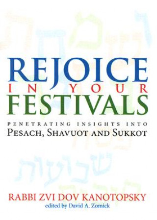 Kniha Rejoice in Your Festivals Zvi Dov Kanotopsky