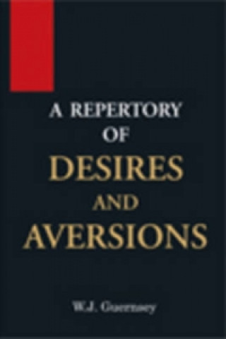 Kniha Repertory of Desires & Aversions William Jefferson Guernsey