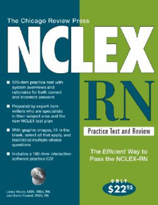 Kniha Chicago Review Press NCLEX-RN Practice Test and Review Berta Roland