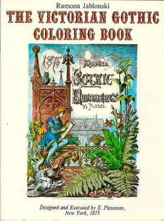 Книга Victorian Gothic Coloring Book Ramona Jablonski