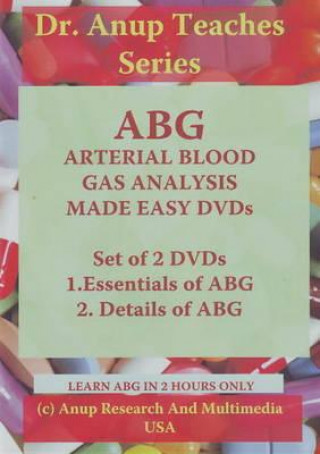 Hanganyagok ABG -- Arterial Blood Gas Analysis Made Easy - 2 DVD Set (NTSC Format) Anup