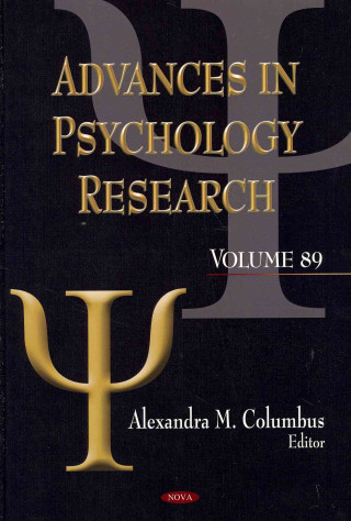Book Advances In Psychology Research 