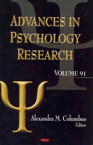 Könyv Advances in Psychology Research Alexandra M. Columbus