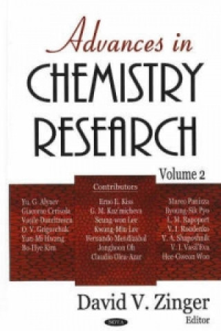 Kniha Advances in Chemistry Research, Volume 2 