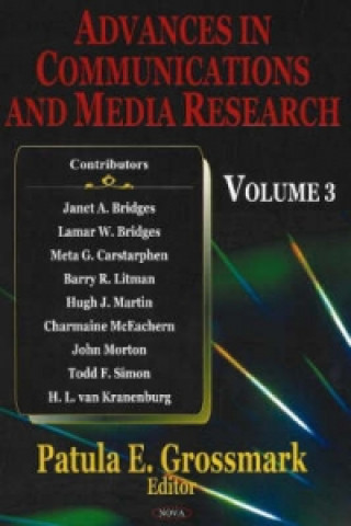 Livre Advances in Communications & Media Research 