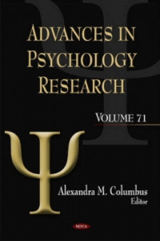 Buch Advances in Psychology Research 