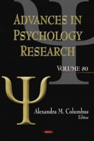 Knjiga Advances in Psychology Research Alexandra M Columbus