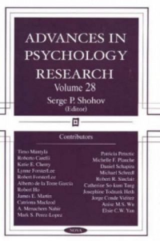 Libro Advances in Psychology Research 