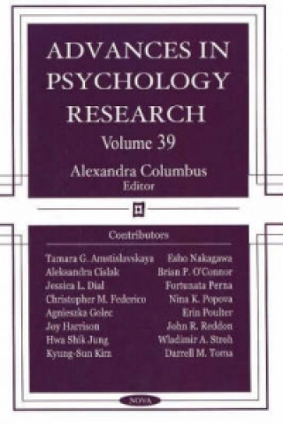 Carte Advances in Psychology Research Alexandra Columbus