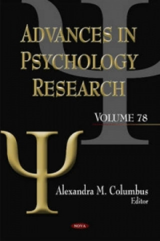 Book Advances in Psychology Research Alexandra Columbus