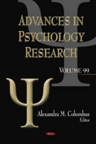 Knjiga Advances in Psychology Research. Volume 99 