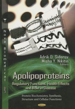 Kniha Apolipoproteins Adrik D. Sidorov