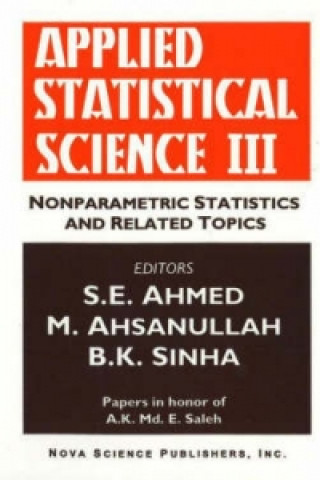 Knjiga Applied Statistical Science III B K Sinha