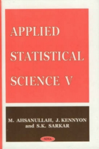 Könyv Applied Statistical Science V S.K. Sarkar