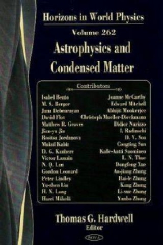 Kniha Astrophysics & Condensed Matter Thomas G. Hardwell