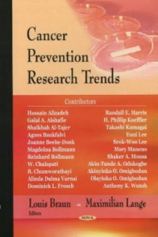 Book Cancer Prevention Research Trends 