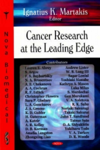 Book Cancer Research at the Leading Edge 