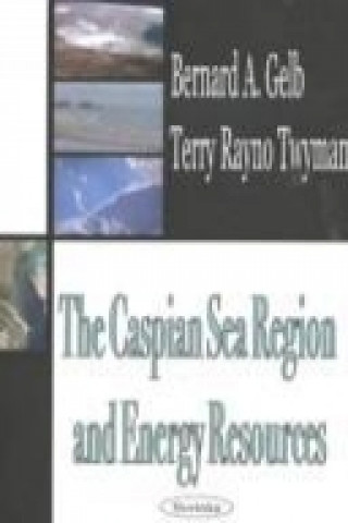 Carte Caspian Sea Region & Energy Resources Terry Rayno Twyman