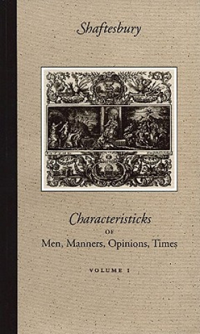 Livre Characteristicks of Men, 3-Volume Set Shaftesbury