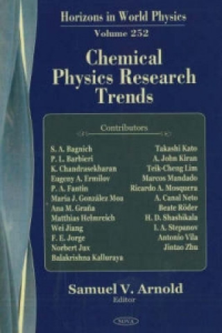 Kniha Chemical Physics Research Trends 