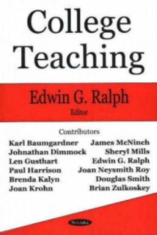 Knjiga College Teaching Edwin G Ralph