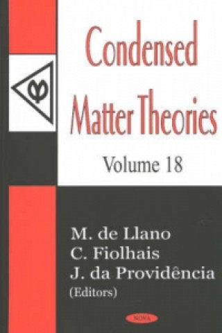 Könyv Condensed Matter Theories, Volume 18 