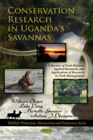 Kniha Conservation Research in Uganda's Savannas William Olupot