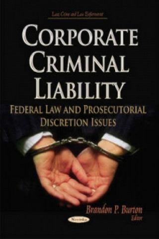 Knjiga Corporate Criminal Liability Brandon P. Burton