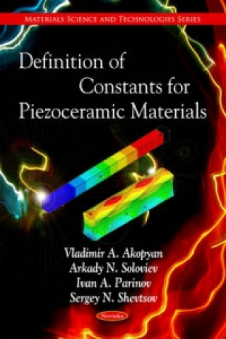 Könyv Definition of Constants for Piezoceramic Materials Sergey N. Shevtsov