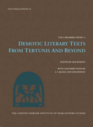 Livre Demotic Literary Texts from Tebtunis and Beyond 