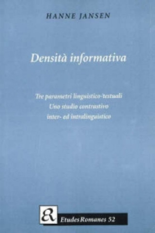 Kniha Densita Informativa Hanne Jansen
