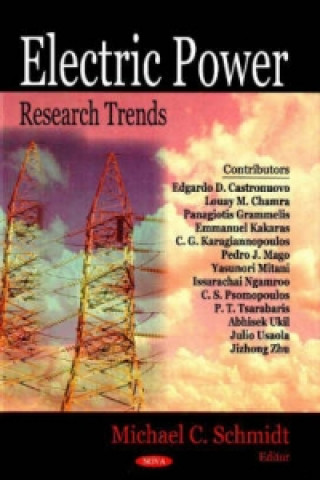 Книга Electric Power Research Trends Michael C. Schmidt