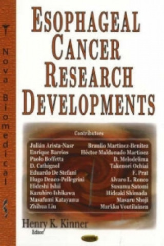 Buch Esophageal Cancer Research Developments 