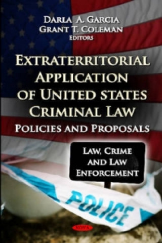 Kniha Extraterritorial Application of U.S Criminal Law 