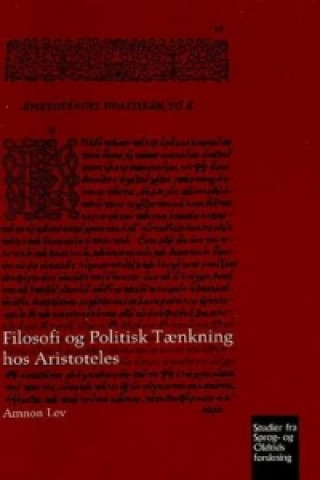 Buch Filosofi og Politisk Taenkning hos Aristoteles Amnon Lev