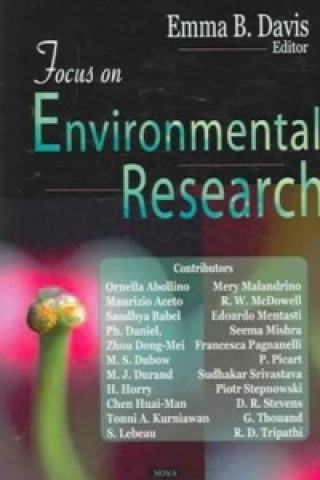 Kniha Focus on Environmental Research Emma B. Davis