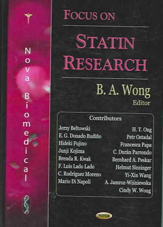 Könyv Focus on Statin Research 
